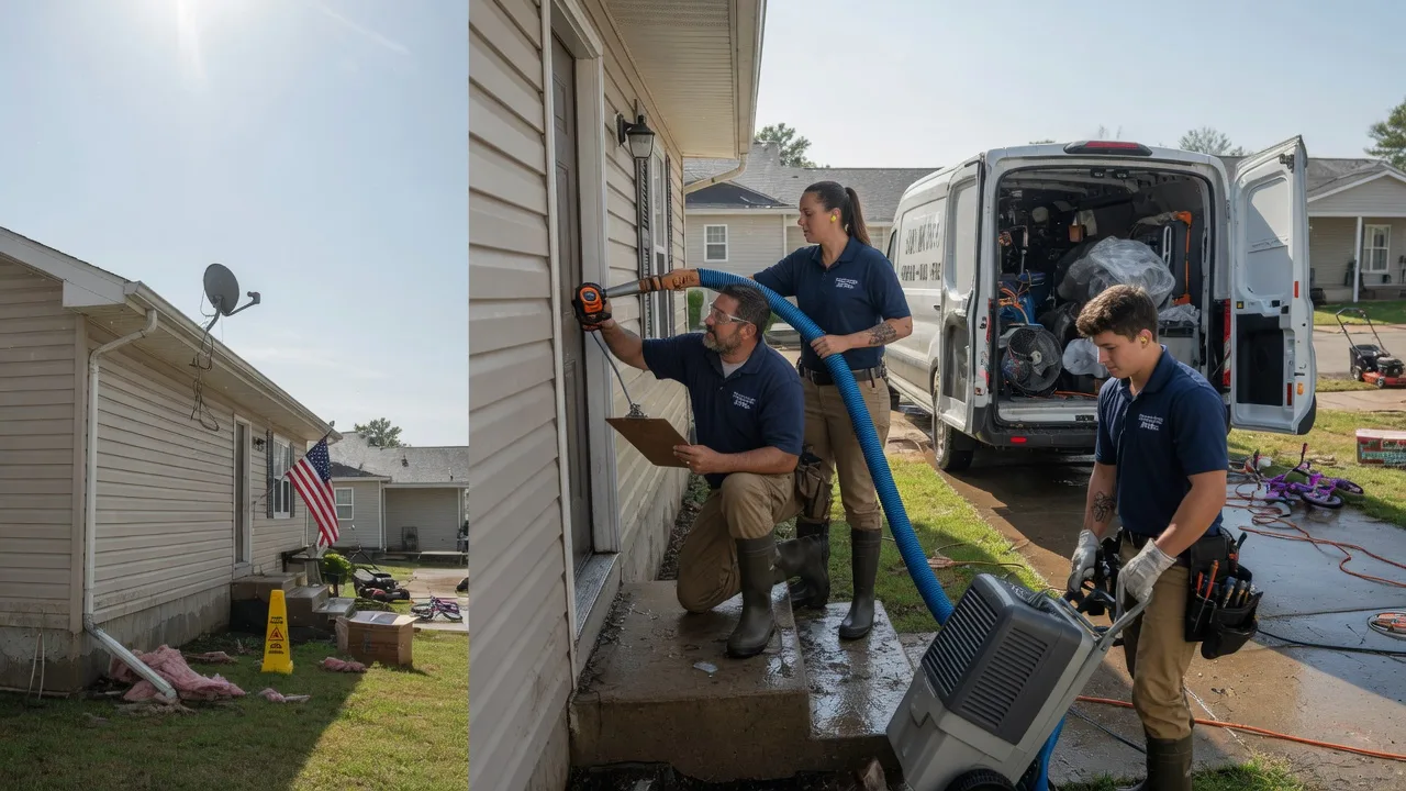 Ceiling Water Damage Restoration in Brunswick, ME near me